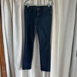 Dark Blue Women's Skinny Jeans - Banana Republic Size 30